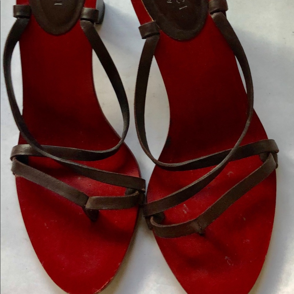 Gucci Slip On Block Heels